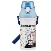 Skater Drink Bottle- 480ml (I'm Doraemon Space Walking)